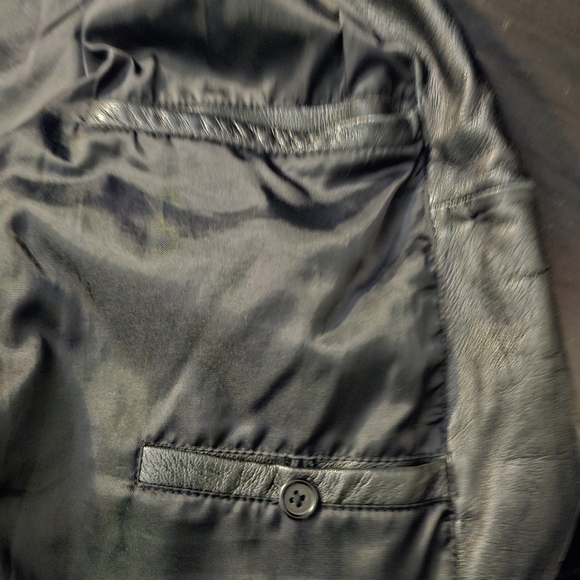 Roundtree Yorke Mens Lambskin Leather Jacket - Picture 13 of 13